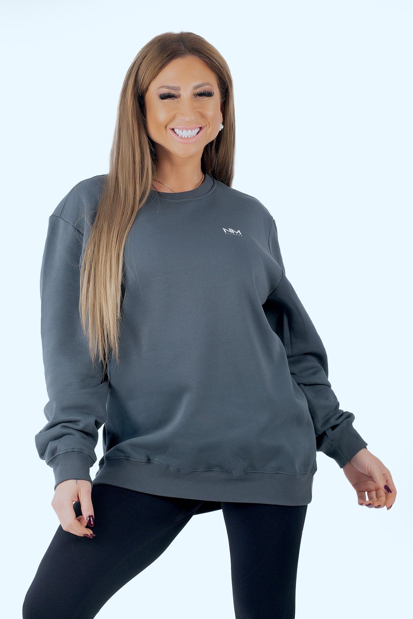 NM Classic Sweatshirt Graphite.