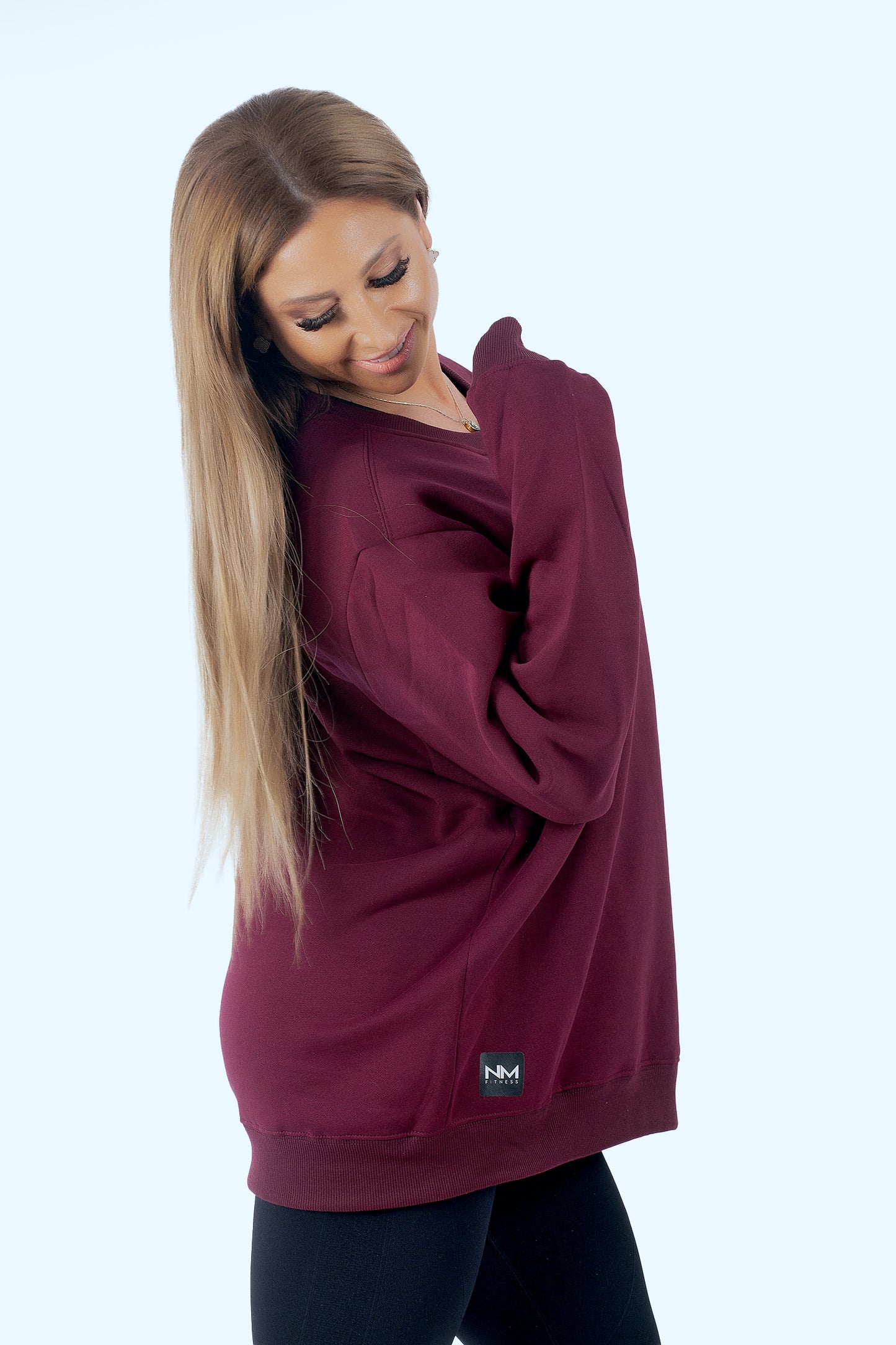 NM Wellness Sweatshirt Wine