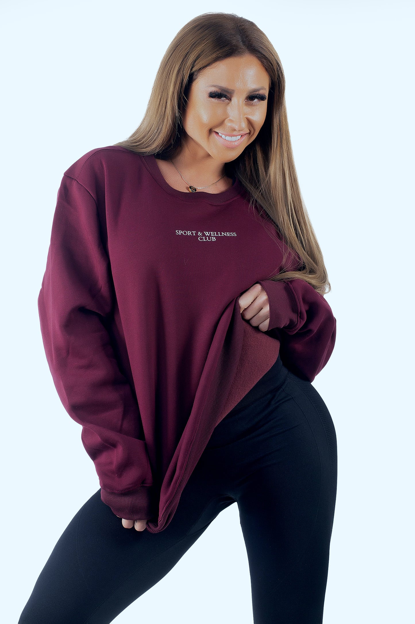 NM Wellness Sweatshirt Wine